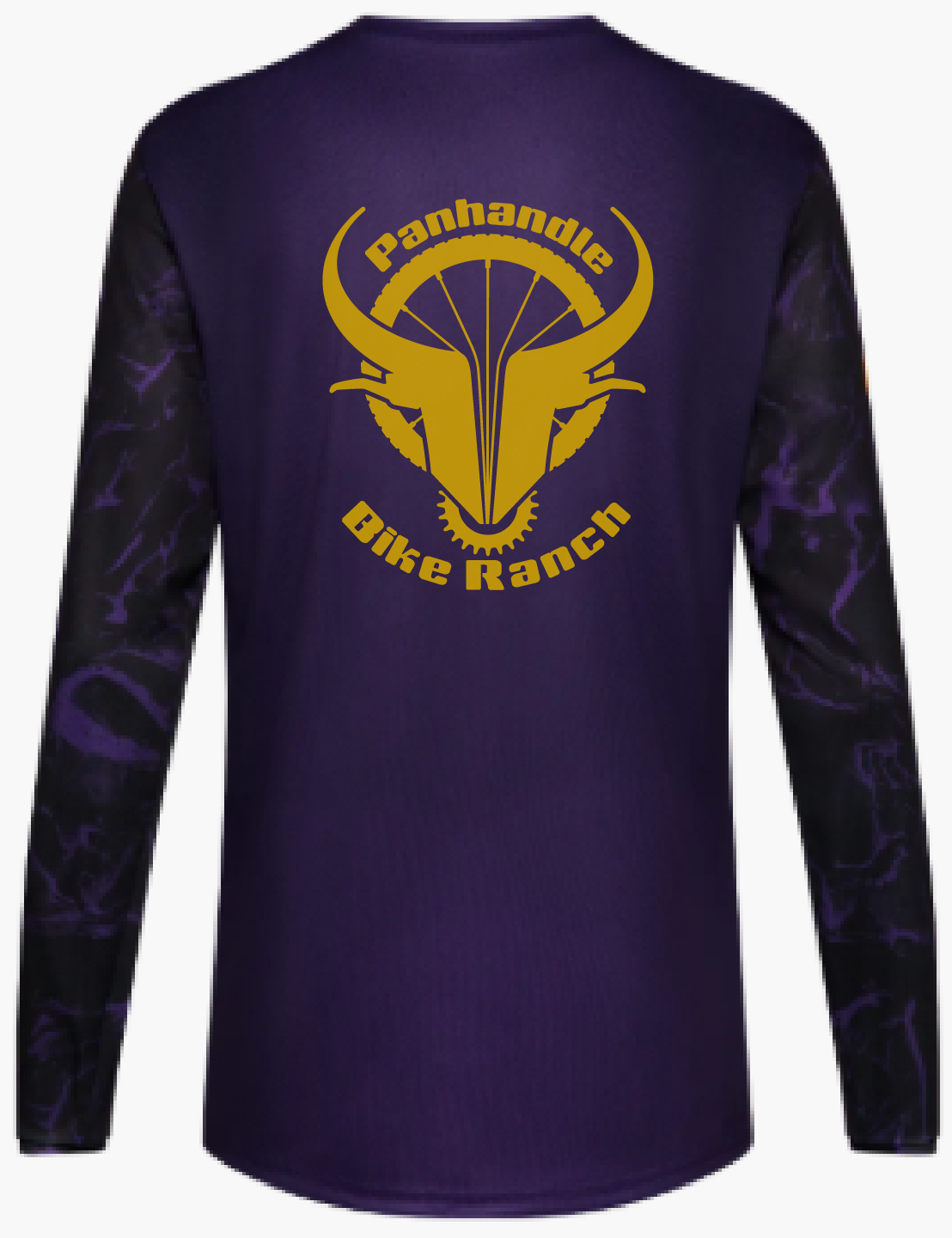 Fox Adult Long Sleeve Jersey - Purple