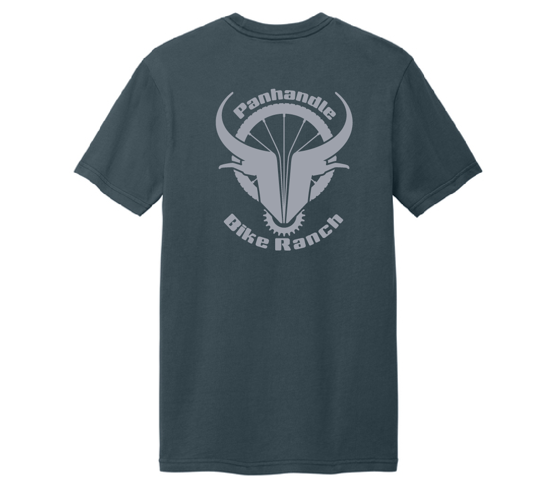 PBR Logo Deep Steel Blue T-Shirt