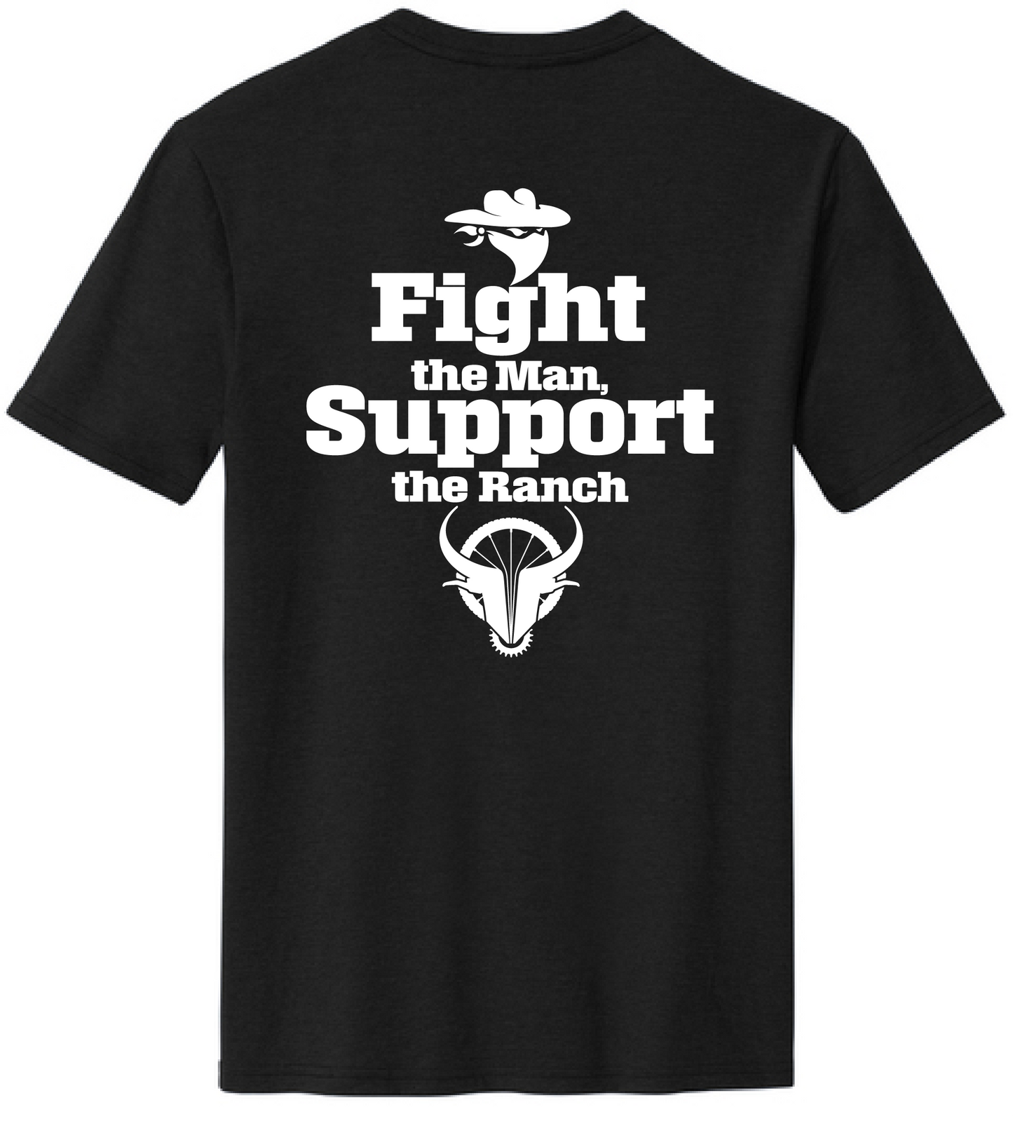 PBR Fight The Man Support The Ranch T-Shirt