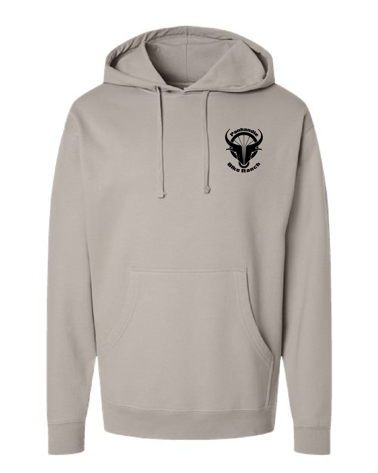 PBR Logo Cement Hoodie